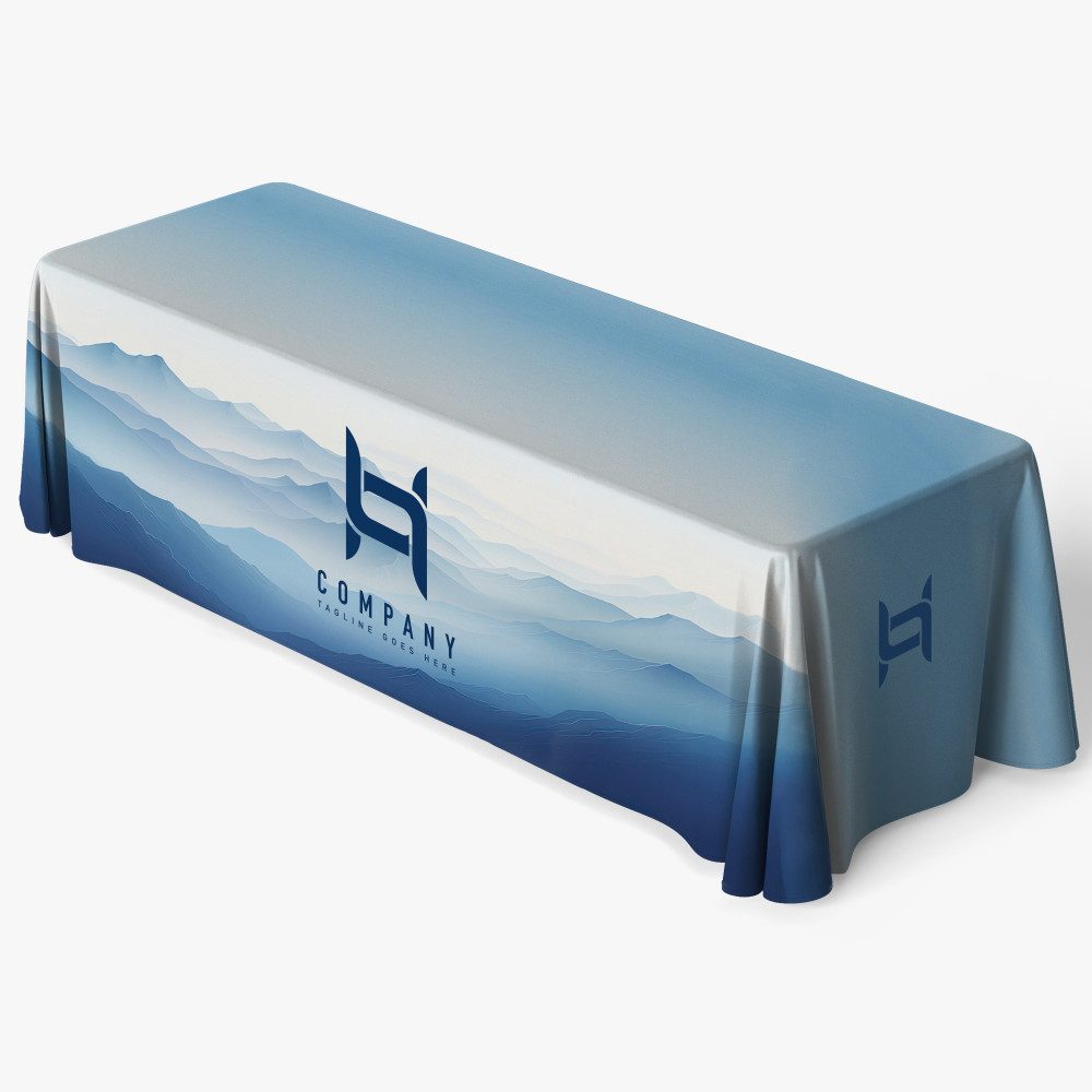 8 foot rectangular table cover example